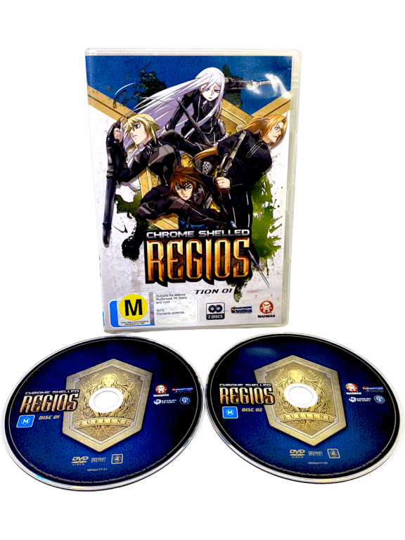 Chrome Shelled Regios, Part One (DVD, 2011, 2-Disc Box Set) Episodes 1-12