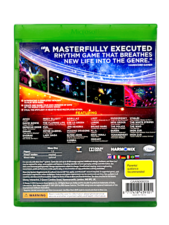 DISNEY FANTASIA: Music Evolved (Xbox One KINECT) *RARE