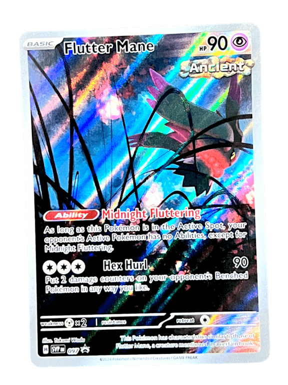 POKEMON TCG - Flutter Mane #097, SV: Scarlet & Violet Promo Cards - Appleby  Games