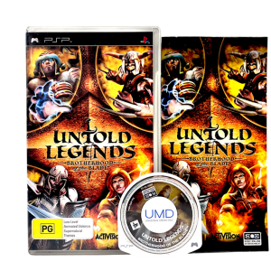 Untold Legends Brotherhood of the Blade (PSP) *COMPLETE*