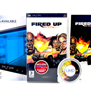 Fired Up (PSP) *MINT COMPLETE*