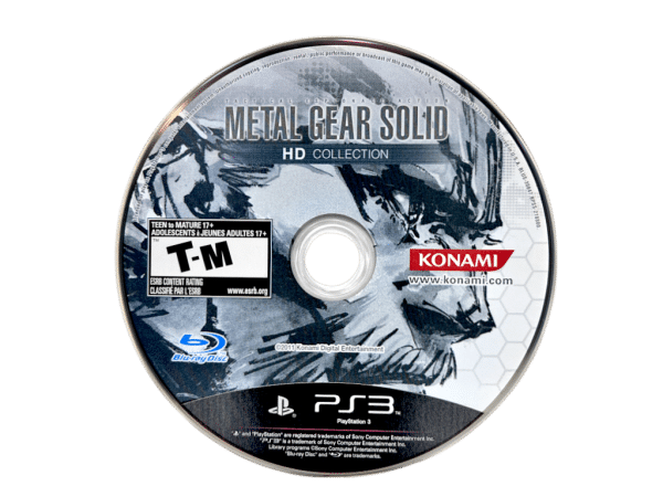 The Metal Gear Solid HD Collection PS3