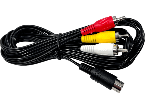 Sega Mega Drive 2 Composite Cable AV Cable for Sega Drive 2 / Sega Genesis