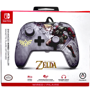 Nintendo Switch PowerA Enhanced Wired Controller (Legend of Zelda Link)