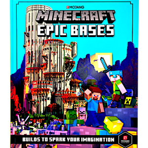 MINECRAFT Epic Bases: Builds to Spark Your Imagination (hardcover book)