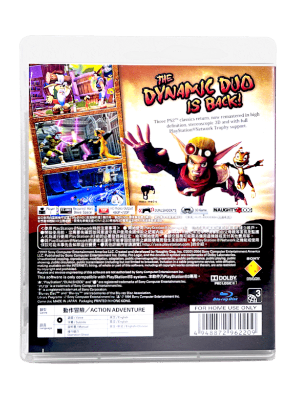 The Jak & Daxter TRILOGY (PS3