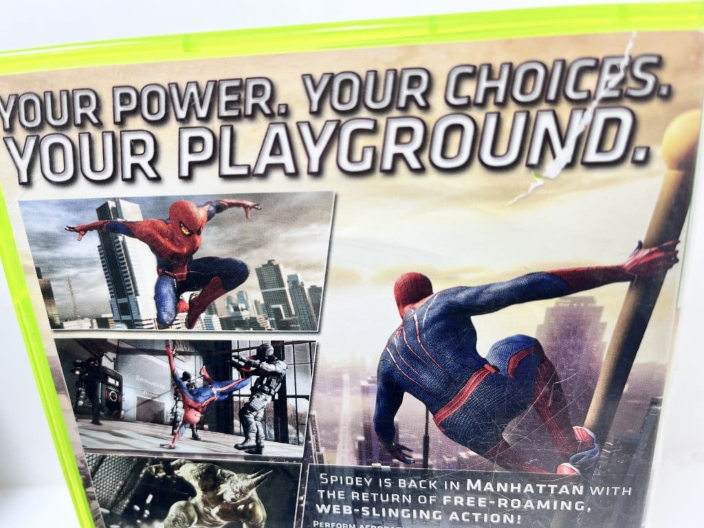 The Amazing Spider-Man (X360) *CASE + COVER + MANUAL, NO DISC* - Image 4