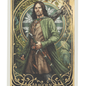The Lord of the Rings Trilogy Art Print Aragorn Art Card (Weta) NEW