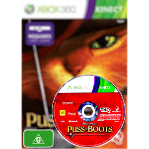 Puss in Boots Xbox 360 Kinect Rare Disc (Game Disc only)