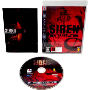SIREN NEW TRANSLATION (PS3 - PLAYS IN ENGLISH!) *MINT COLLECTOR'S*