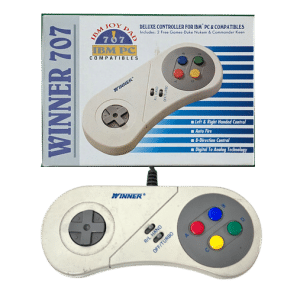 Vintage Winner 707 Deluxe IBM Joy Pad PC Controller