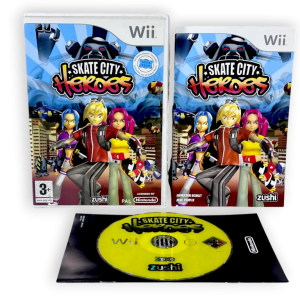 Skate City Heroes (Wii RARE) *MINT COMPLETE*