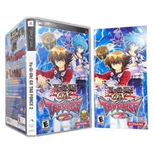 Yu-gi-oh Gx Tag Force 2 (PSP) CASE + COVER + MANUAL (No Game)