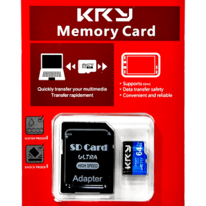 SD Memory Card Adapter + 64GB MicroSD Card Combo (NEW)