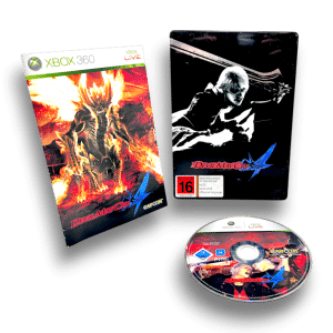 Devil May Cry 4 (Xbox 360) STEEL CASE COLLECTOR'S EDITION.