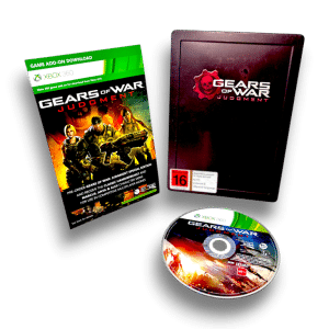 Gears of War: Judgment (Xbox 360) STEEL CASE COLLECTOR'S EDITION.