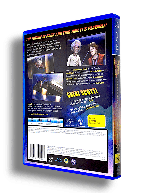 Back to the Future The Game - 30th Anniversary Edition (PS4)