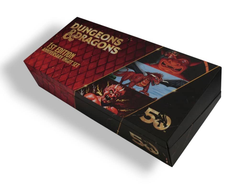 Dungeons & Dragons - 50th Anniversary 1st Edition Book Cover Ingot Set *MIB* - Image 6