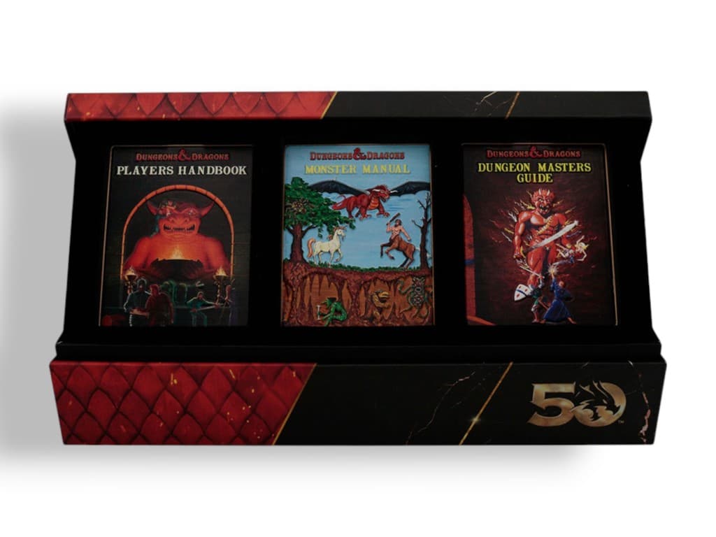 Dungeons & Dragons - 50th Anniversary 1st Edition Book Cover Ingot Set *MIB* - Image 3