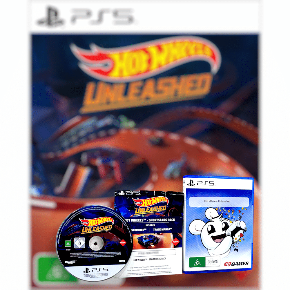 Hot Wheels Unleashed - D1 Edition PS5 - Course Officielle, 60+ Véhicules, Circuits Personnalisés