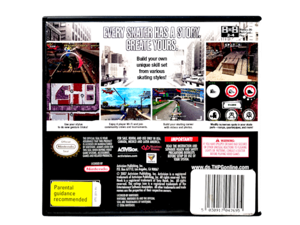 TONY HAWK'S PROVING GROUND for Nintendo DS