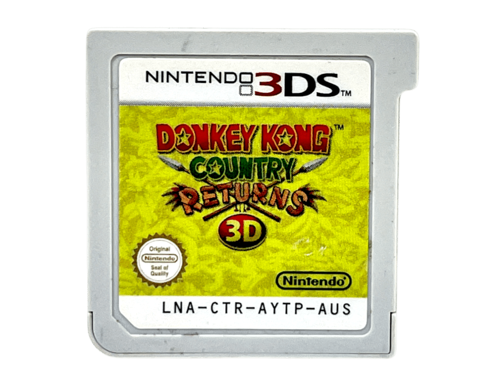 Donkey Kong Country Returns 3D Nintendo 3DS Cartridge Appleby