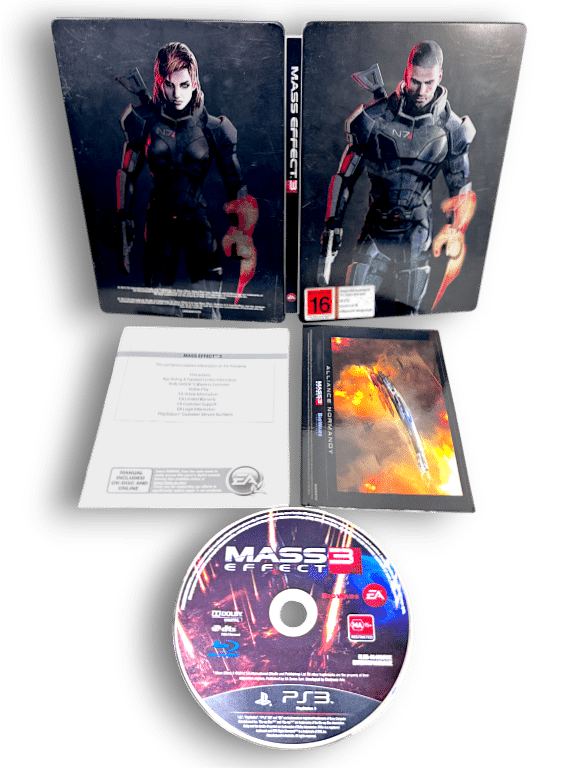 MASS EFFECT 3 (PS3) *STEEL COLLECTOR'S EDITION*