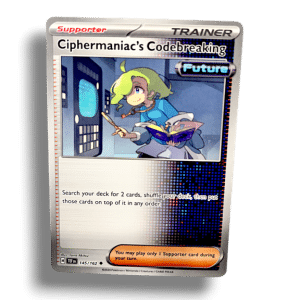 POKEMON TCG - Ciphermaniac's Codebreaking (145/162): Temporal Forces