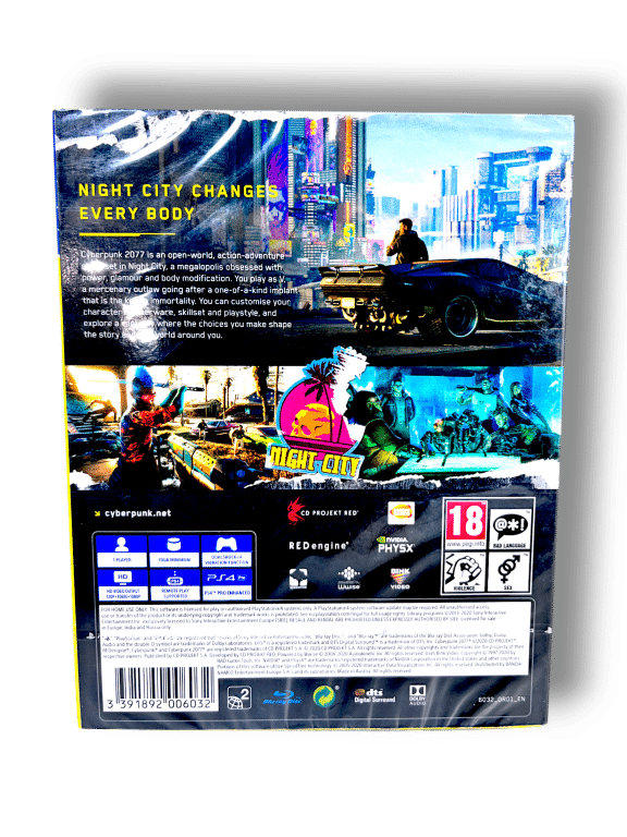 Cyberpunk 2077 BOXED (PS4) *BRAND NEW PLASTIC SEALED* - Image 2