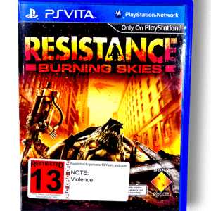 Resistance: Burning Skies (PS Vita) *MINT COMPLETE*