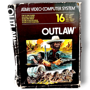 Outlaw (Atari 2600) BOX ONLY