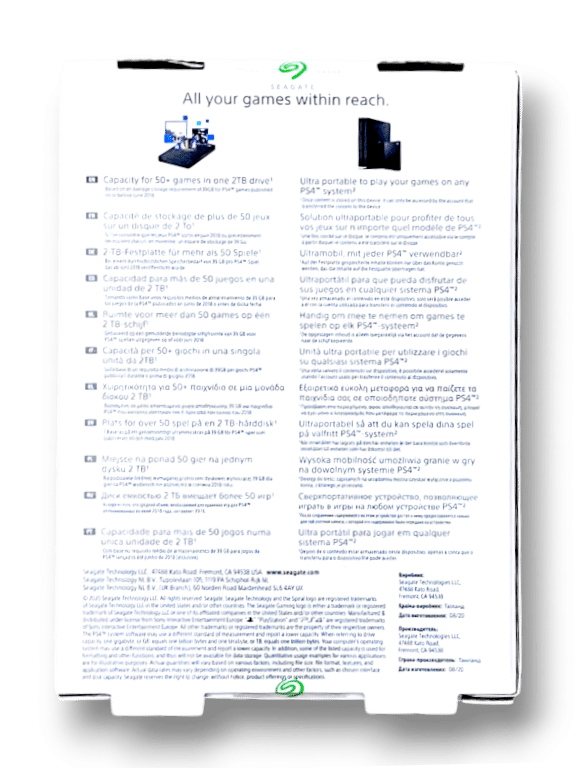 Seagate Gaming 2TB Game Drive for PlayStation Consoles - PS4 & PS5