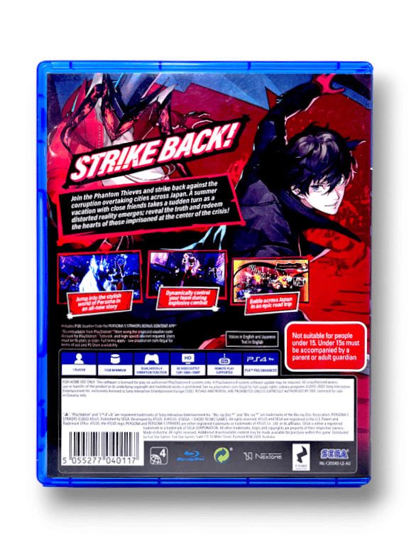 Persona 5 Strikers (PS4)