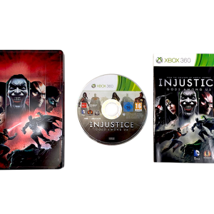 Injustice: Gods Among Us (Xbox 360) STEEL CASE COLLECTOR'S EDITION.