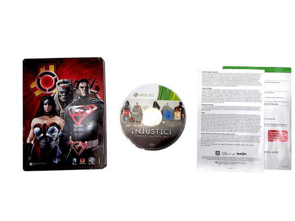 Injustice: Gods Among Us (Xbox 360) STEEL CASE COLLECTOR'S EDITION. - Image 2