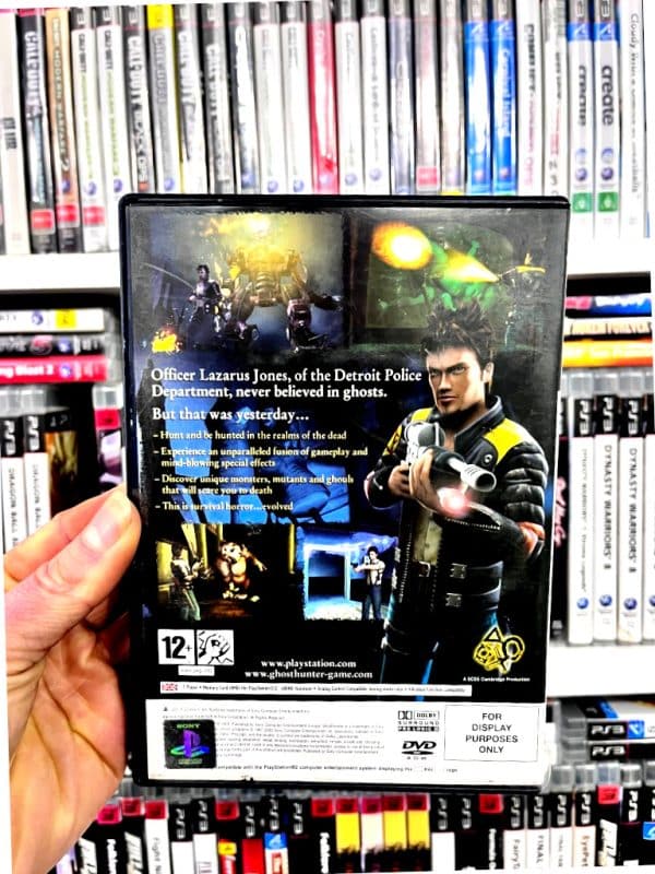 GHOSTHUNTER PS2 game