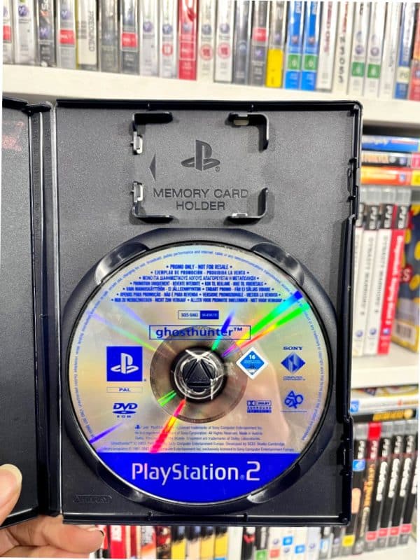 GHOSTHUNTER PS2 game