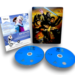 Star Wars Rebels (Blu-ray) STEEL CASE COLLECTOR'S EDITION.