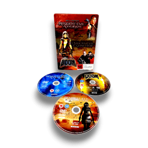 3 MOVIE STEEL EDITION: Resident Evil: Apocalypse, Resident Evil: Extinction, and Doom