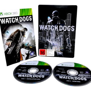Watch Dogs (Xbox 360) STEEL CASE COLLECTOR'S EDITION.