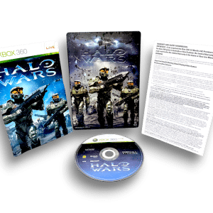 Halo Wars (Xbox 360) STEEL CASE COLLECTOR'S EDITION.