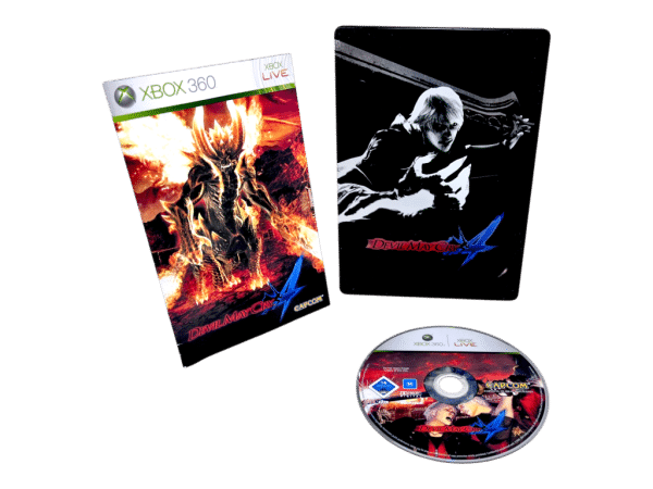 Devil May Cry 4 (Xbox 360) STEEL CASE COLLECTOR'S EDITION. - Image 3