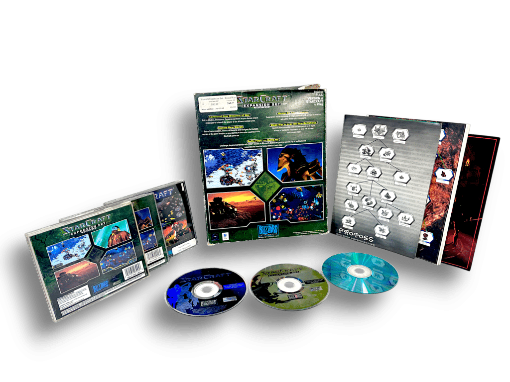 STARCRAFT + STARCRAFT EXPANSION SET - Jeux vidéo