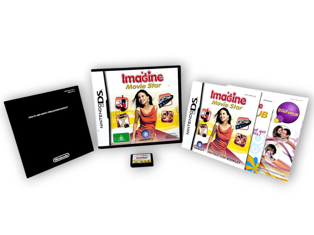 Imagine: Movie Star (Nintendo DS) *MINT COMPLETE*