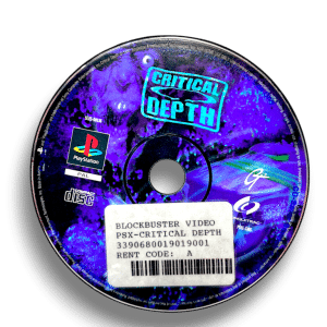 Critical Depth (PS1) disc only