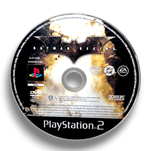 BATMAN BEGINS (PS2) disc only