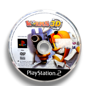 Worms 3D (PS2) disc only