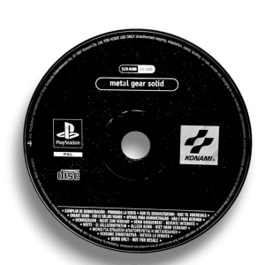 Metal Gear Solid (PS1) GENUINE Playstation One PSX SLED 01400 DEMO
