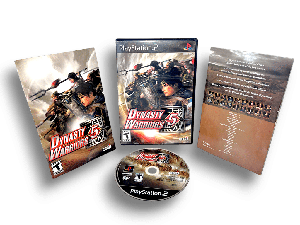 Dynasty Warriors 5 (PS2 NTSC REGION) EXCELLENT & COMPLETE