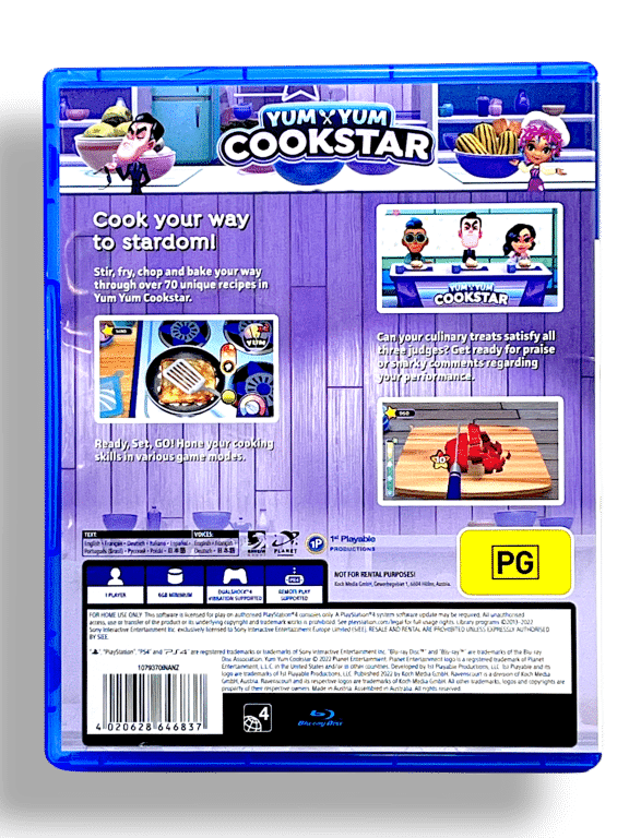 Yum Yum Cookstar PS4 *NEW* - Image 3